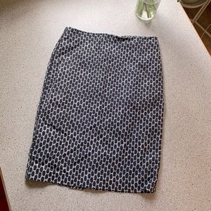 Adrianna Papell Pencil Skirt, Black & White Size 6